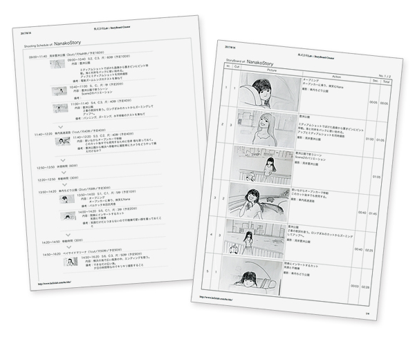 フォトグラファーのための簡単絵コンテソフト Storyboard Creator 一眼ムービーなんて怖くない Shuffle By Commercial Photo