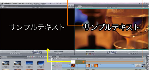 タイトルワークの基本 アウトラインテキスト Final Cut Pro タイトルの基本 Shuffle By Commercial Photo