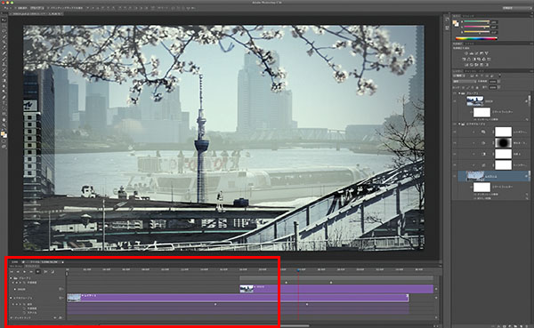 静止画の感覚でビデオ編集ができる タイムライン パネル Photoshop Cs6の新機能 Shuffle By Commercial Photo