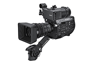 電子式可変NDフィルター搭載の「FS7 II」