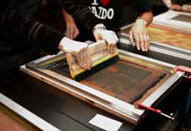 森山大道　シルクスクリーンプリントT-shirt ワークショップ